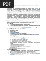 Separata - Unidad - II - Funciones de Los Organos Del Laboratorio de Criminalistica Forense