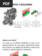 Cortes y Secciones, Dibujo Técnico