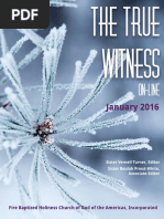 January True Witness 2016