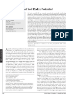 Measurements of Soil Redox Potential