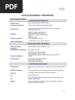 Msds Gelsil Esp