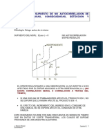 Capitulo12 Violacion Del Supuesto de No Autocorrelacion de Residuos: Causas, Consecuencias, Deteccion y Correccion