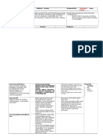 Character Embodiment Lesson Name of Lesson Plan: Grade Level: 8 Subject: Drama Prepared By: Date