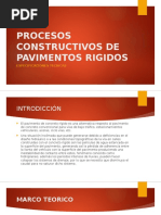 Procesos Constructivos de Pavimentos Rigidos