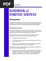 Handbook of Forensic Services FBI