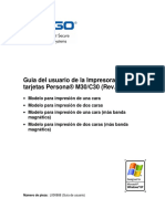 Guía Del Usuario de La Impresora de Tarjetas Persona® M30/C30