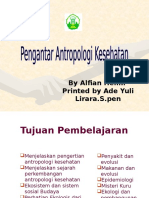 Pengantar Antropologi Kesehatan