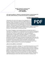 Por Qué Las Políticas y Reformas Curriculares Tienen Un Éxito Limitado