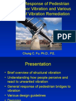 Ped Bridge Vibration