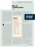 Introduction To Generic Coating Types