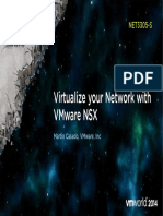 VMWorld 2014 - Virtualize Your Network With VMware NSX