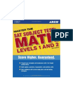 Master SAT II Math