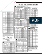 Full Size Selection Chart