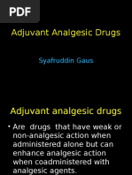 Adjuvants Drugs