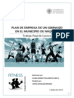 TFC - Villanueva Roca C.M - Plan de Empresa de Un Gimnasio