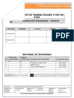 CD PTS DD 8.001 Perforación Diamantina SP