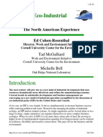 Designing Eco-Industrial Parks: The North American Experience Ed Cohen-Rosenthal