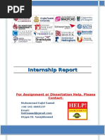 Internship Report