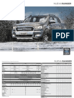 Ficha Técnica Nueva Ford Ranger