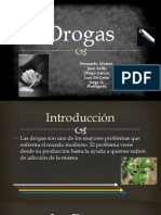 Presentación de Las Drogas.