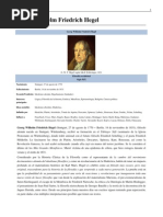 Biografia Wilhelm Hegel