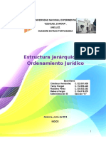 Estructura Jerárquica Del Ordenamiento Jurídico