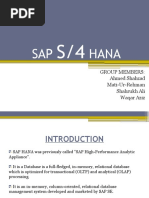 Sap S/4 Hana