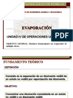 EVAPORACIÓN