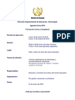 Agenda Civica 2016 - Centros Educativos