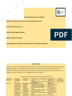 Organismos e Instituciones Internacionales de Evaluación y Certificación