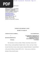 04-13-2016 ECF 405 USA V MEDENBACH - Response To Motion by USA As To Kenneth Medenbach MTD