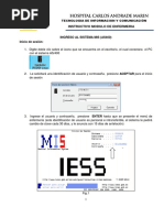 Instructivo 2014, Ingreso Al Sistema Mis (As400)