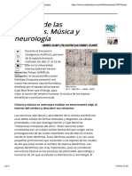 (MC) El Canto de Las Neuronas. Música y Neurología