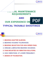 Typical Maintenance Requirements