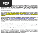 A Farsa Do Cristianismo - Cristo Seria Um Deus Fabricado Com A Intenção de Pacificar o Povo Judeu?