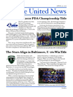 Yankee United News: Strikers Win 2010 PDA Championship Title