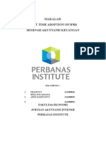 Makalah IFRS 1 Kelompok 1 FIX