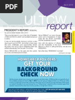 SEIU-ULTCW Spring 2010 Newsletter