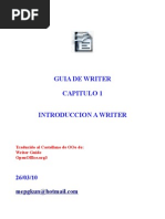 Ooo Capitulo 1 Introduccion A Writer