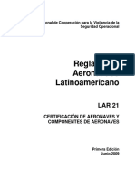 Regulaciones LAR 21