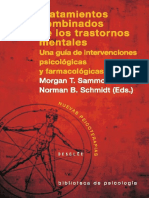 Tratamientos Combinados de Los Trastornos Mentales - Morgan T. Sammons PDF