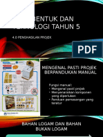 Penghasilan Projek Tahun 5