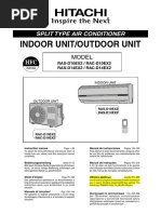 Hitachi - AirExchange Instruction Manual