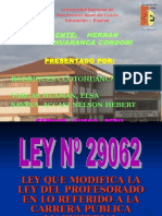 La Ley 29062