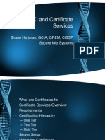 Microsoft PKI and Certificate Services