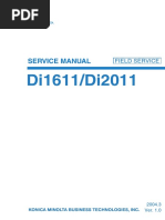 Konica Minolta Di1611-2011 Field Service Manual PDF