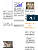 Biografia de Pitagoras