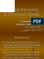 Physical Education & Childhood Obesity