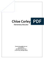 Chloe Corley Resume April