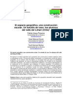 4 El Espacio Geográfico Una Construcción Escolar Un Estudio de Caso